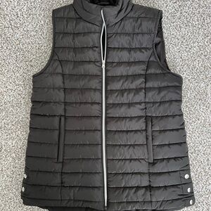 Black Puffer Vest